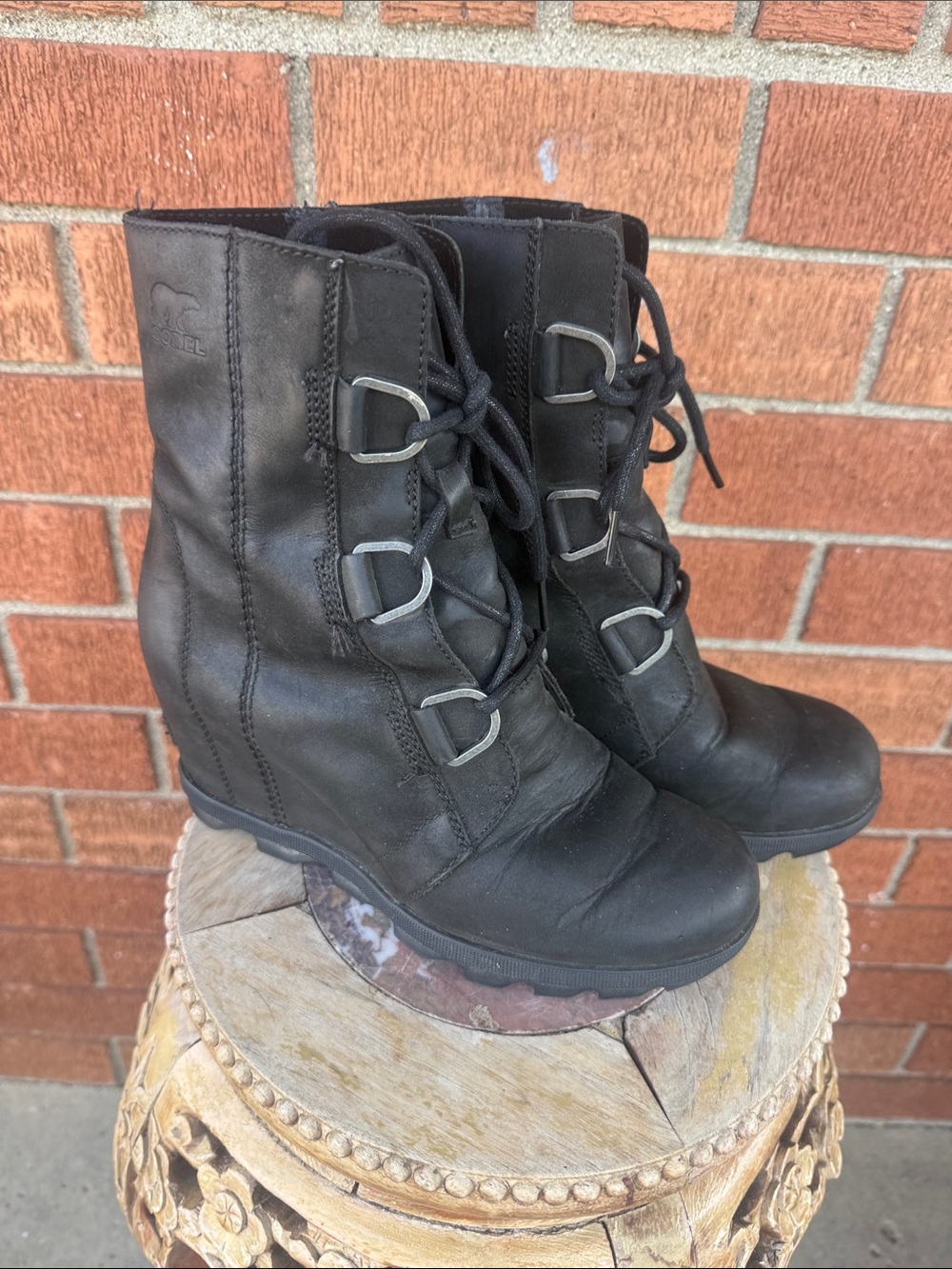 🖤Sorel Women's Joan of Arctic Wedge II Boots 7.5🖤
